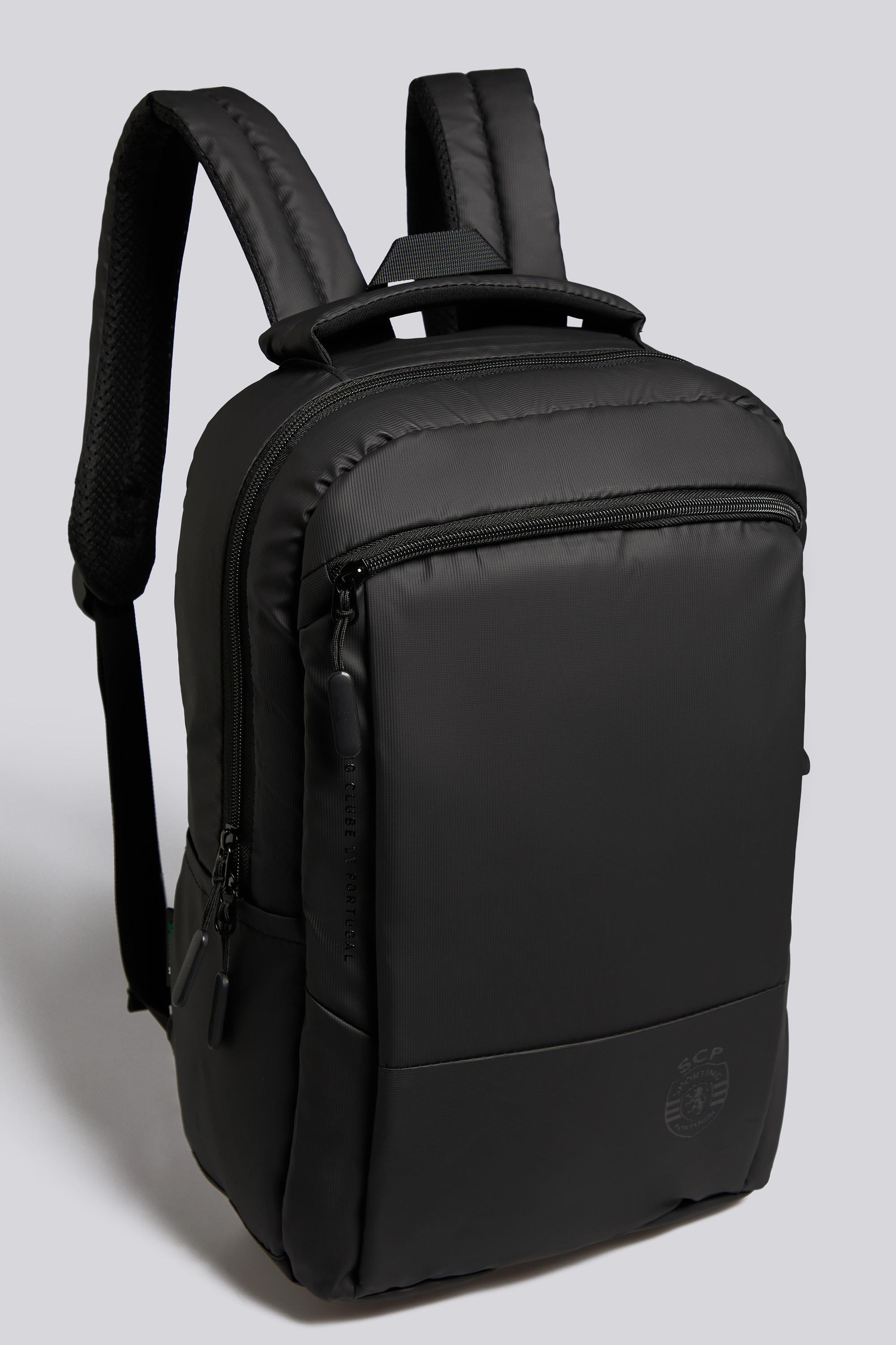 Mochila Fútbol Mochila Sporting CP Negra talla T.U.