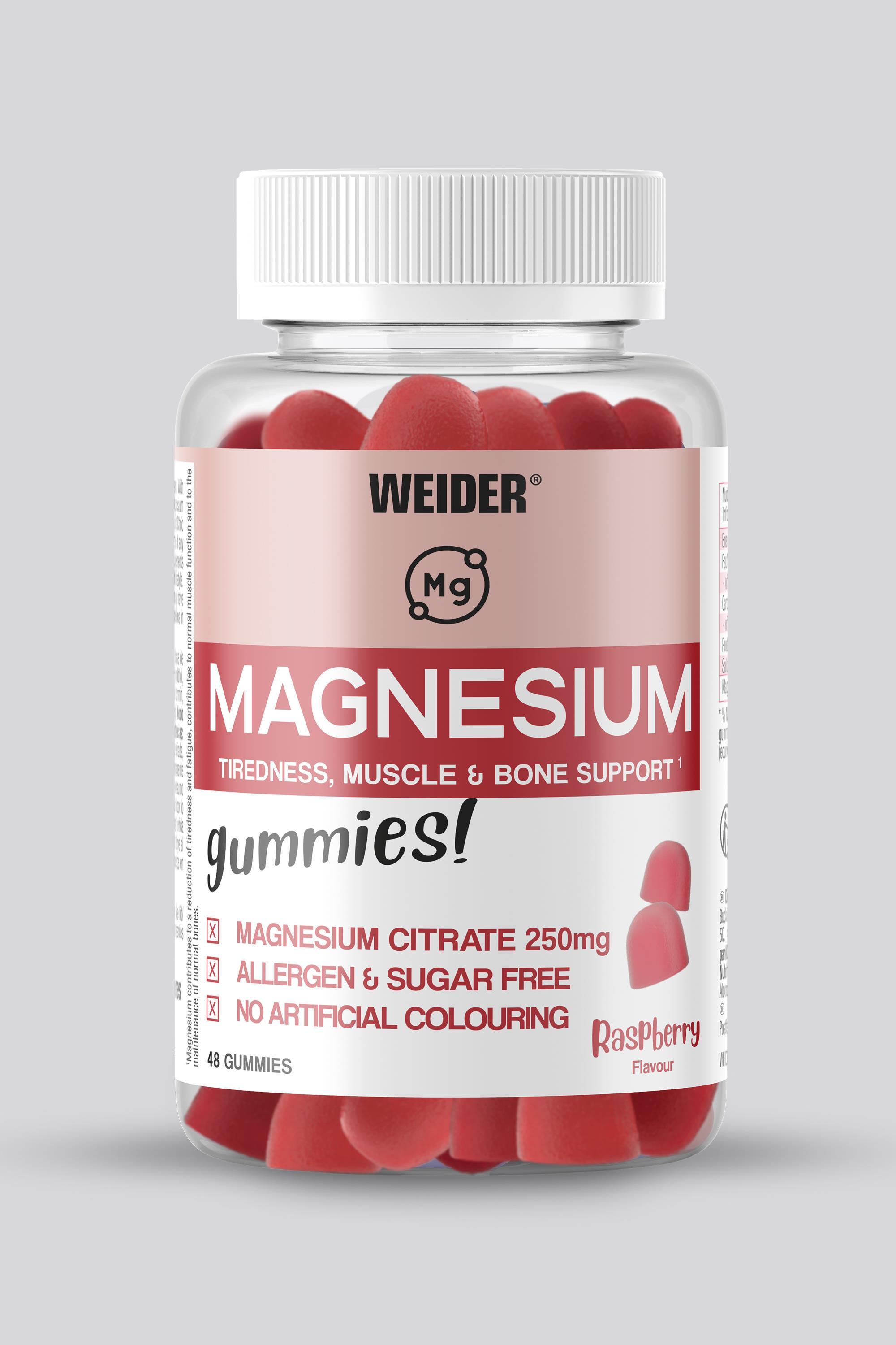 Weider Magnesium - 48 Gominolas talla UNICA