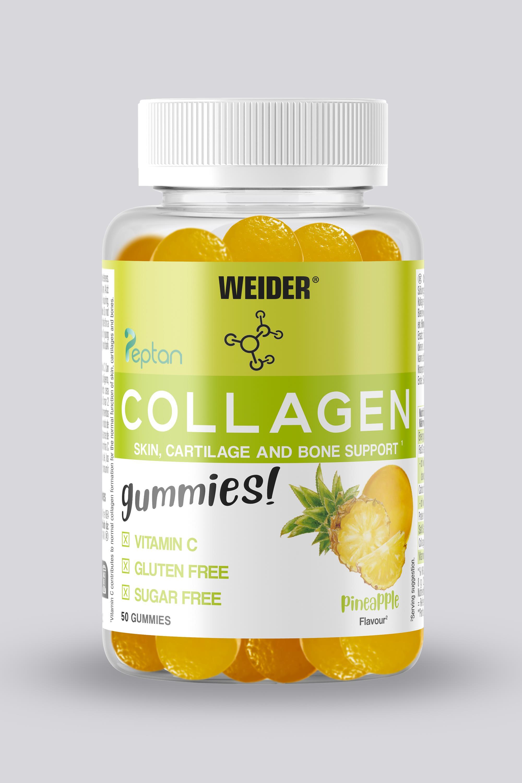 Weider Collagen - 50 Gominolas talla UNICA