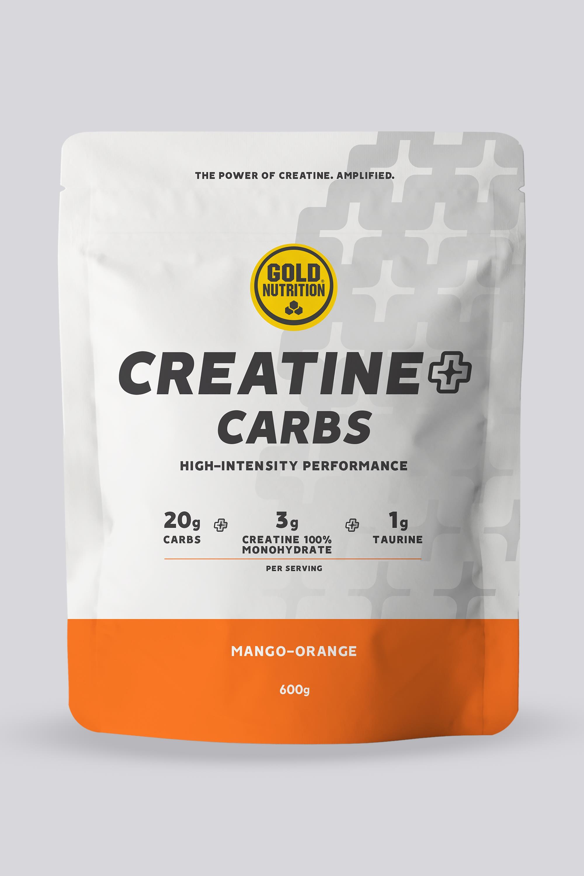 Gold Nutrition Creatine + Carbs - Creatina 600 g talla UNICA