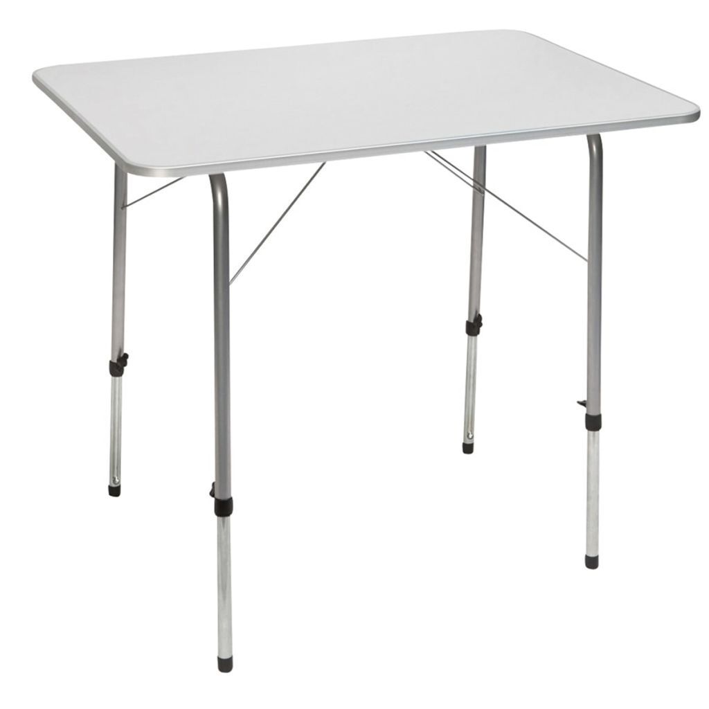 Camp Gear Mesa Plegable Para Camping Acero Blanca 1405505 - Blanco - Mesa Camping MKP