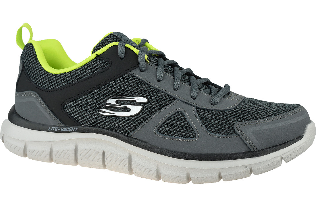 Zapatillas Skechers Track-bucolo 52630-cclm - Hombres, Gris, Zapatos De Entrenamiento MKP