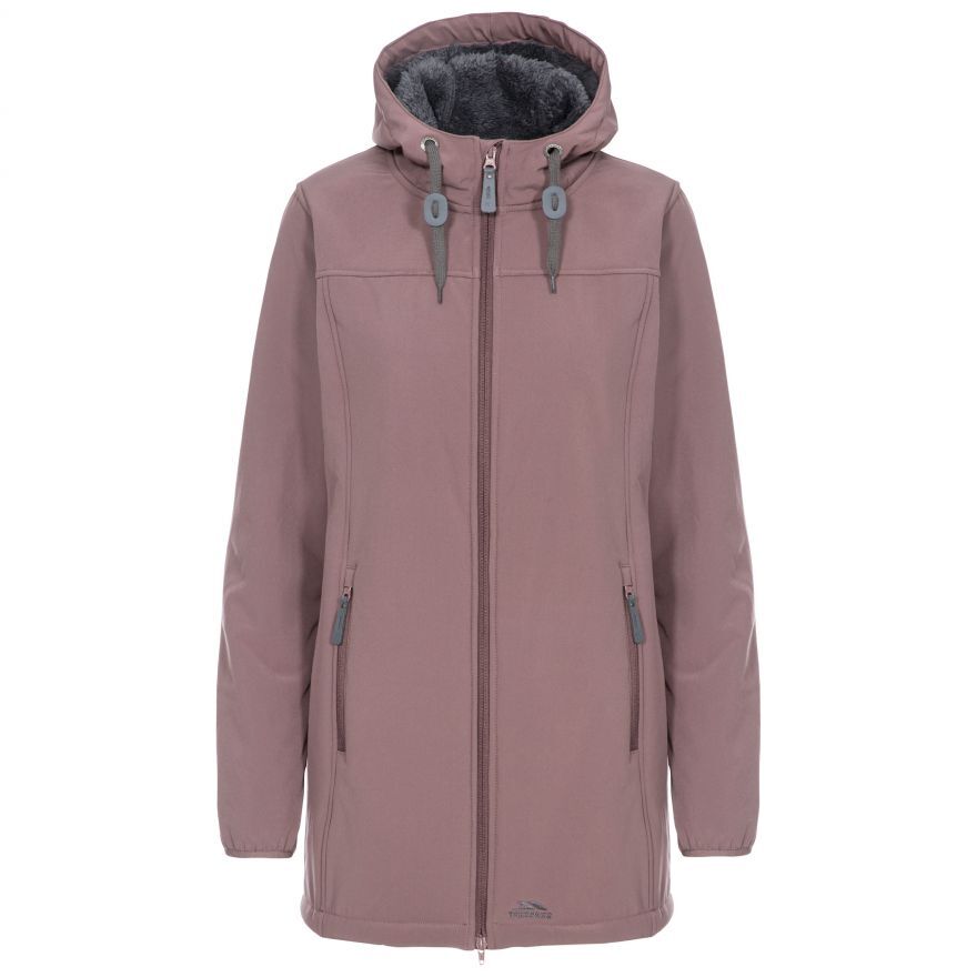 Trespass Chaqueta Softshell De Longitud Más Larga Kristen - gris