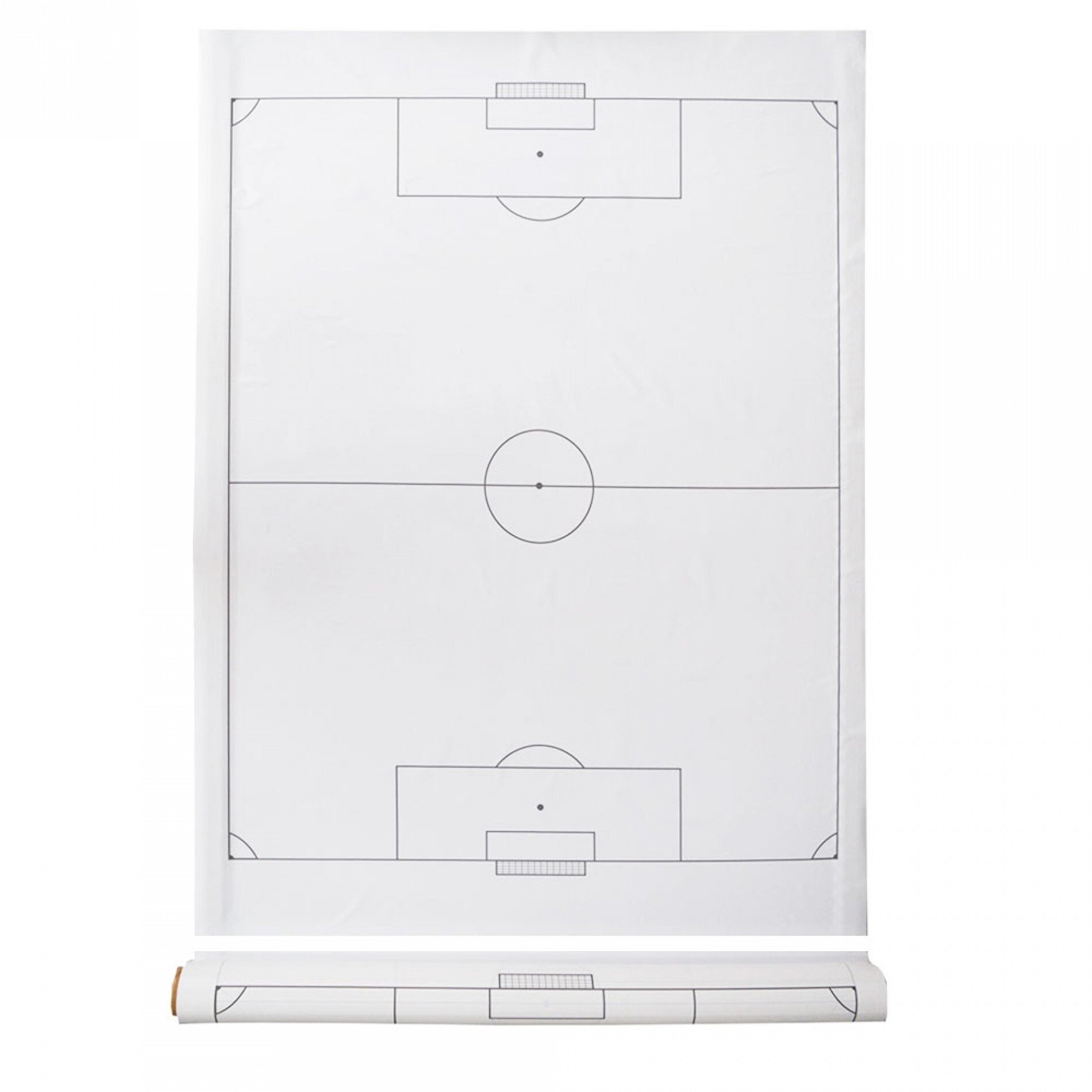 Pizarra Magnética Zastor Plegable Fútbol 60x90 Cm (Plegada 45 X 60 Cm) -  blanco