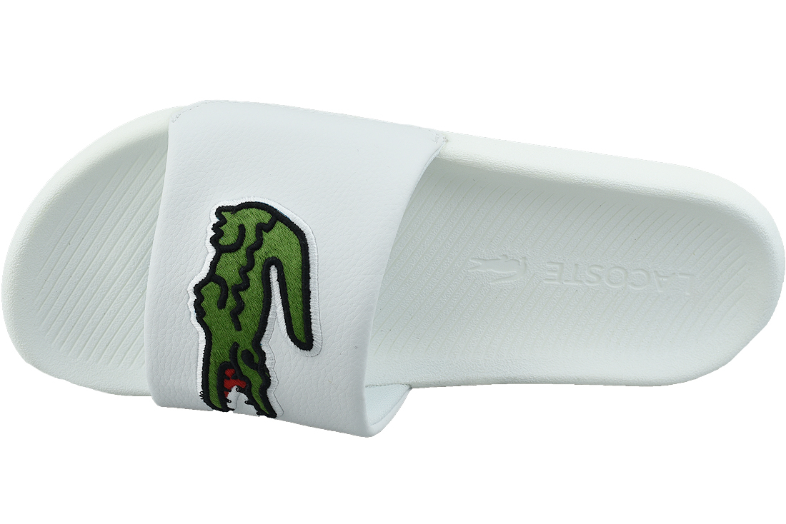 Chanclas Lacoste Croco Slide Logo - blanco - Chanclas Hombre | Sprinter MKP