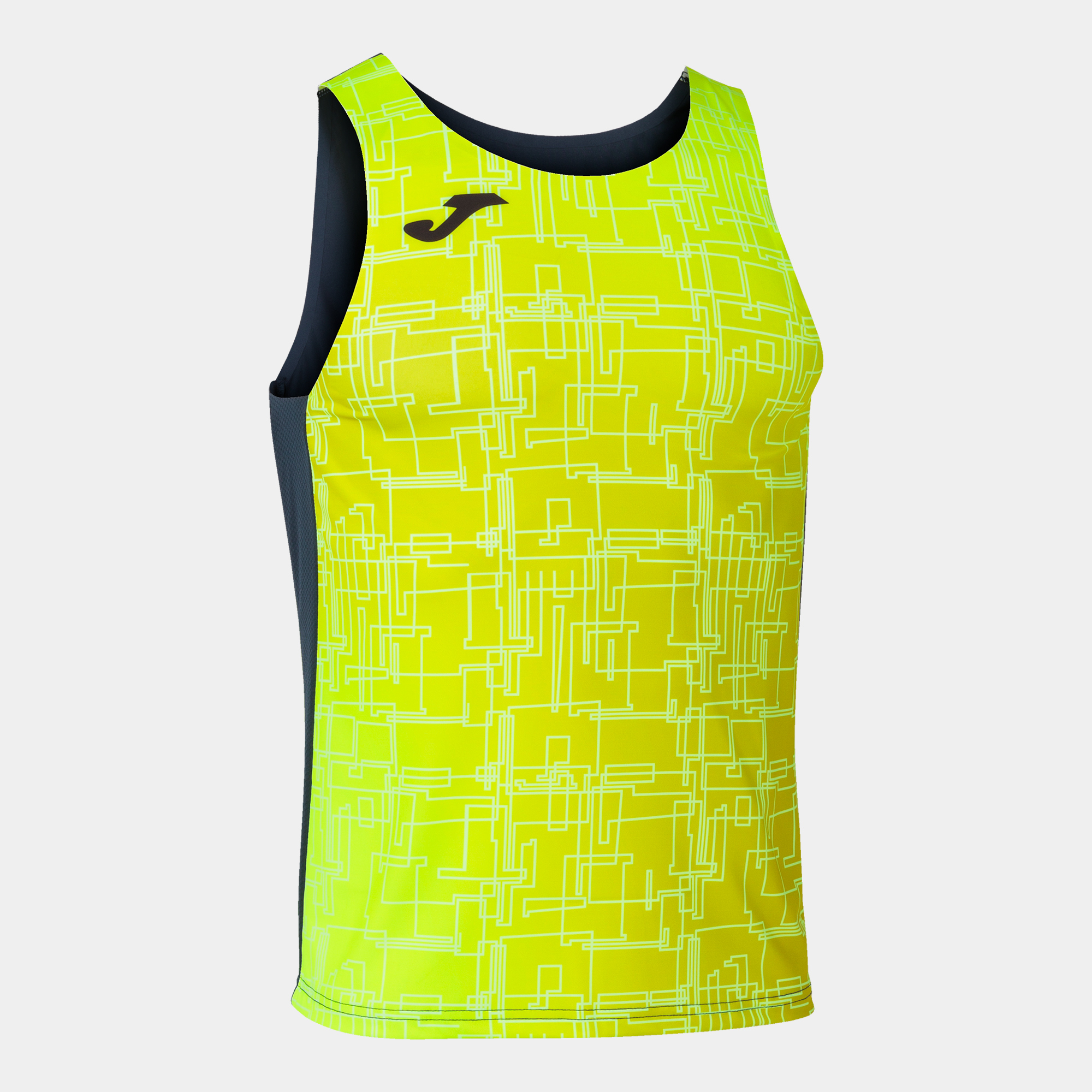Camiseta Tirantes Running hombre Joma Elite VII Verde Flúor. por 22,00 €