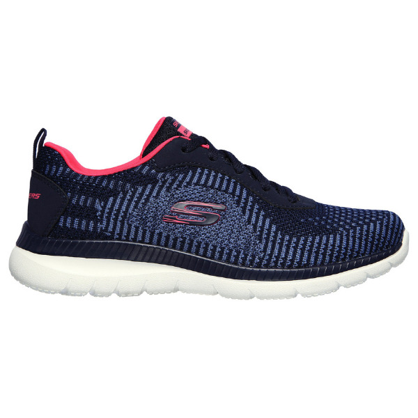 Skechers Bountiful-purist. Navy/hot Pink. 149220/nvhp. - Zapatillas Deportivas Mujer MKP