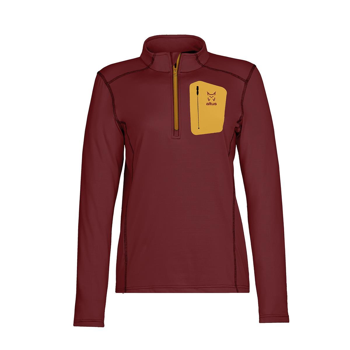 Camiseta técnica de montaña, de manga larga para mujer y secado rápido,  modelo Pulse LS Zip, de la marca Rab, referencia QBU-78 — Illa Sports -  Venta de material para senderismo y escalada