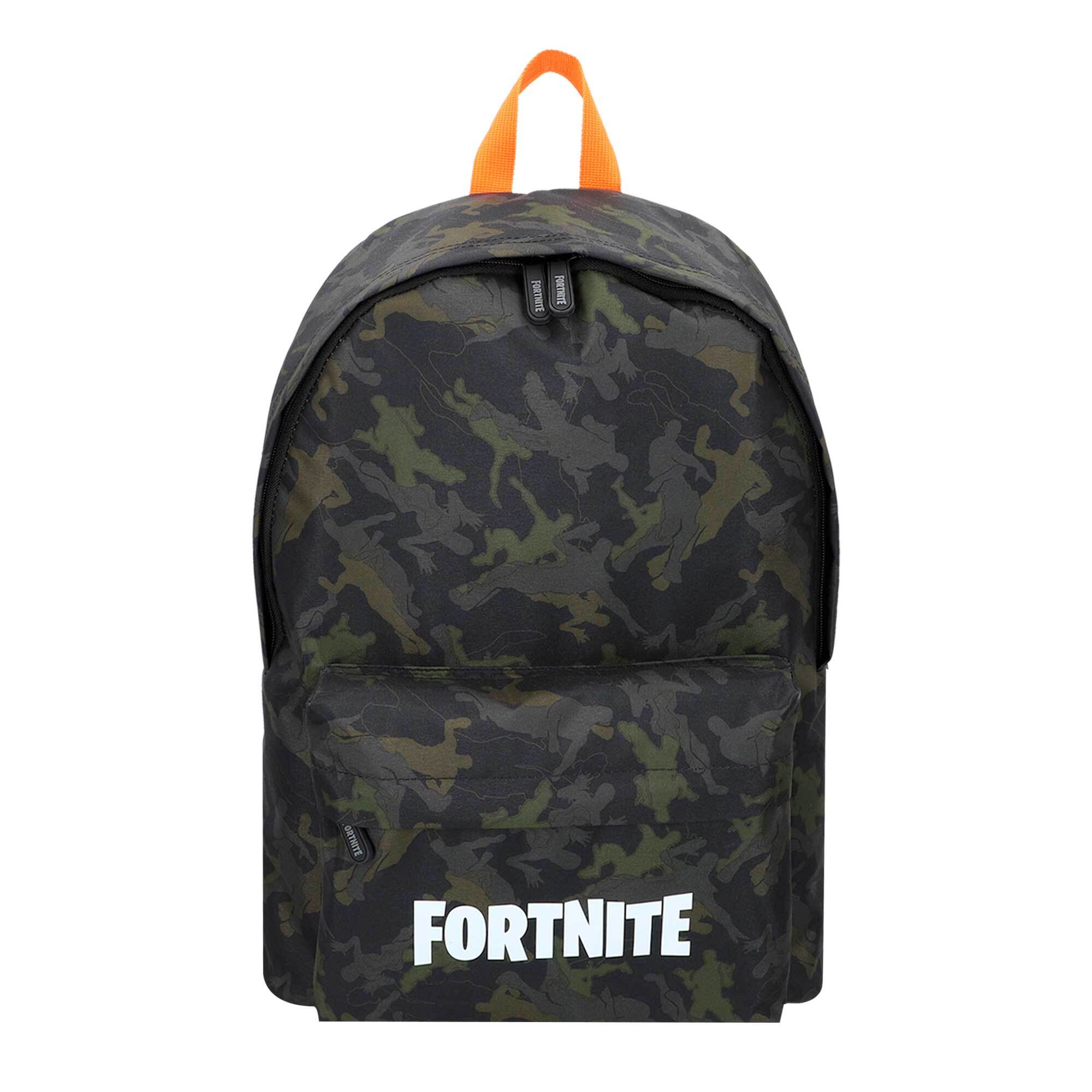 Mochila Fortnite Camuflaje - Negro | Sprinter MKP