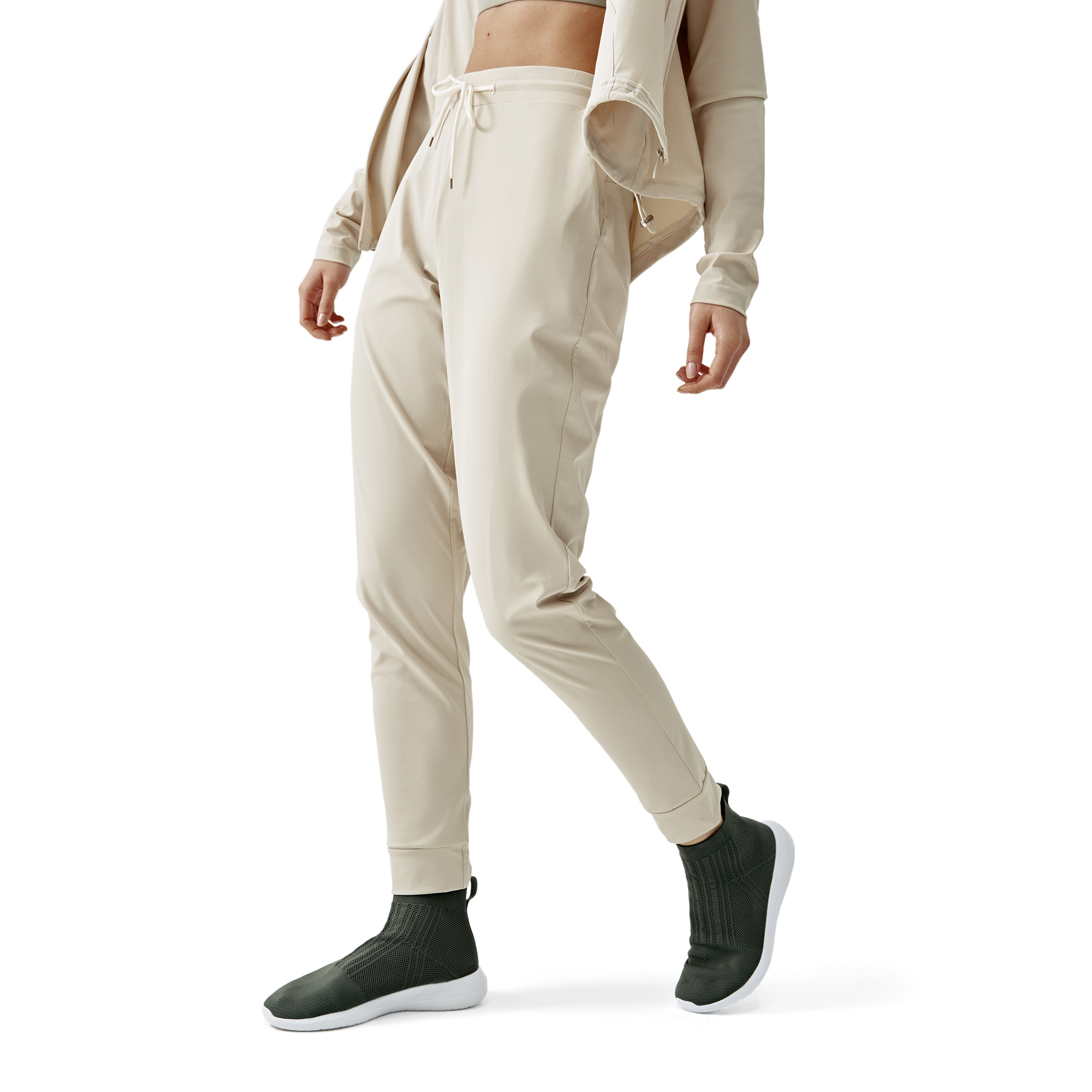 Born Living Yoga Kimaya - Beige - Pantalon Femme MKP taille M