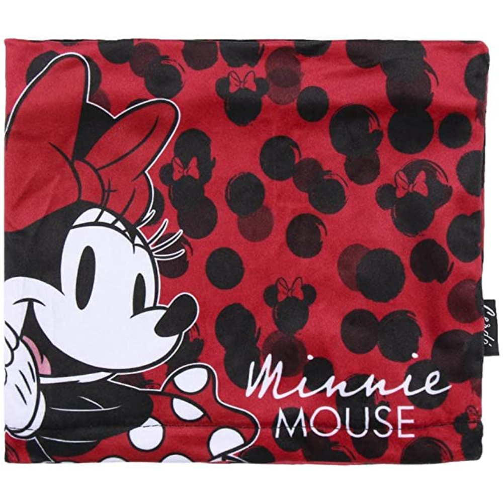 Braga de cuello Minnie Mouse para niña.