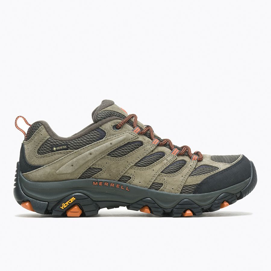 Zapatillas Merrell Moab Gtx J036255 Oliva Verde Senderismo