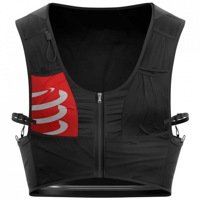 Mochila Compressport Ultrun Pack Black - Negro