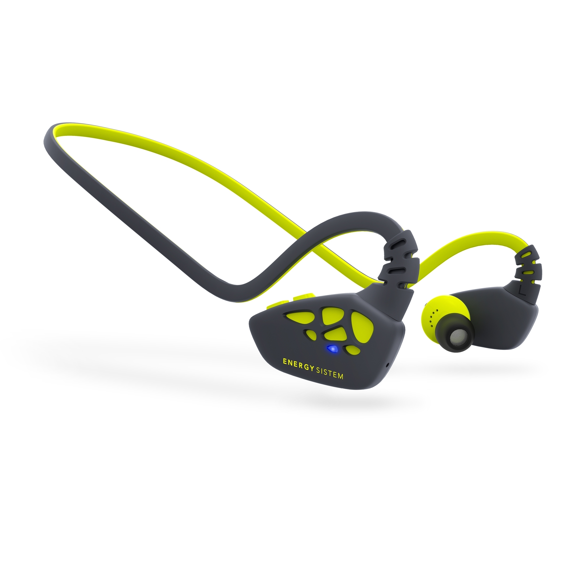 auriculares bluetooth energy sistem running 2 neon