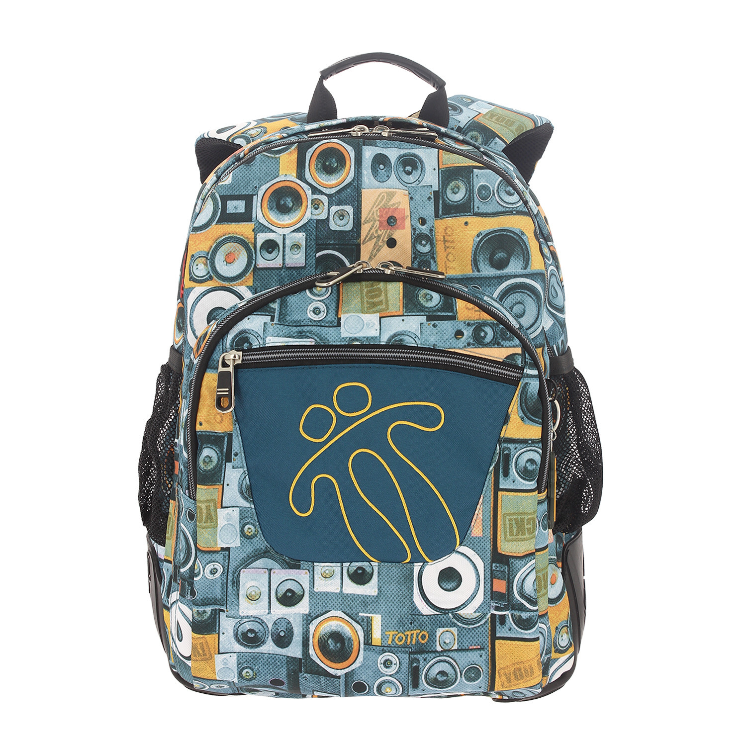 Mochila Escolar Totto Crayoles - Gris | Sprinter MKP