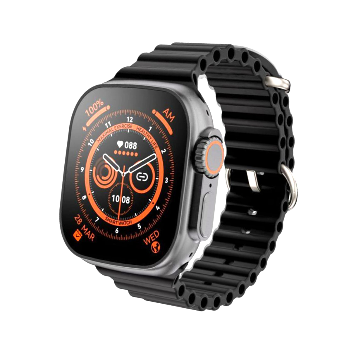 Smartwatch Mujer Hombre Reloj Inteligente Negro Smart Watch Deporte  Deportivo L8 – Klack Europe