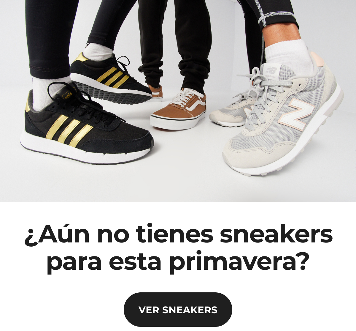 Lonas, zapas blancas, de plataforma ¡y más! 
