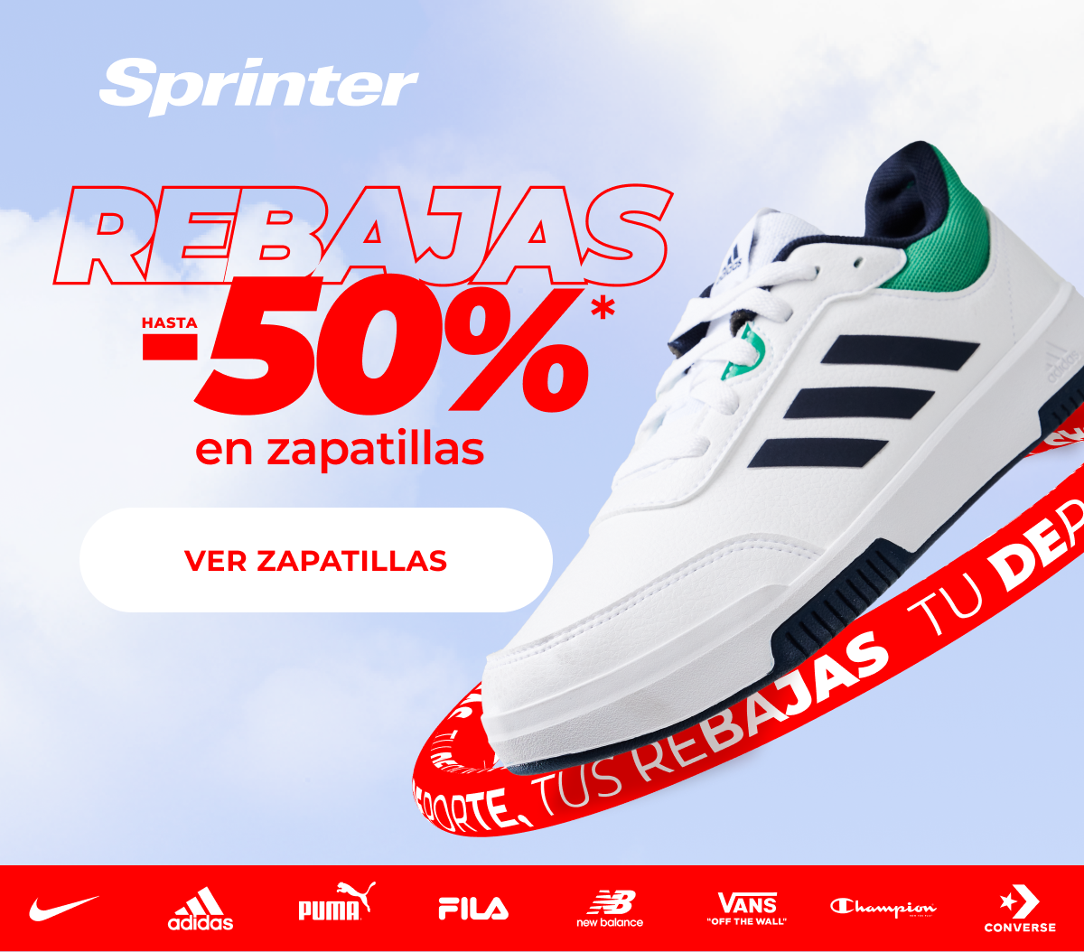 Rebajas en zapatillas