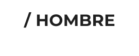 Hombre