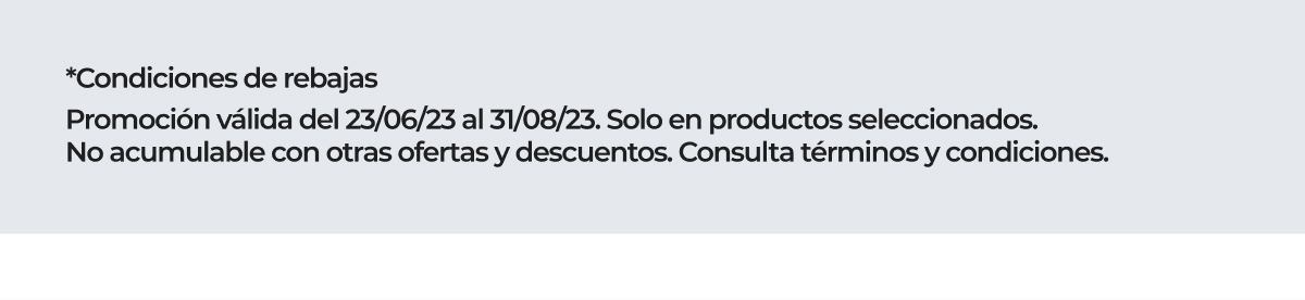 Condiciones Promoción