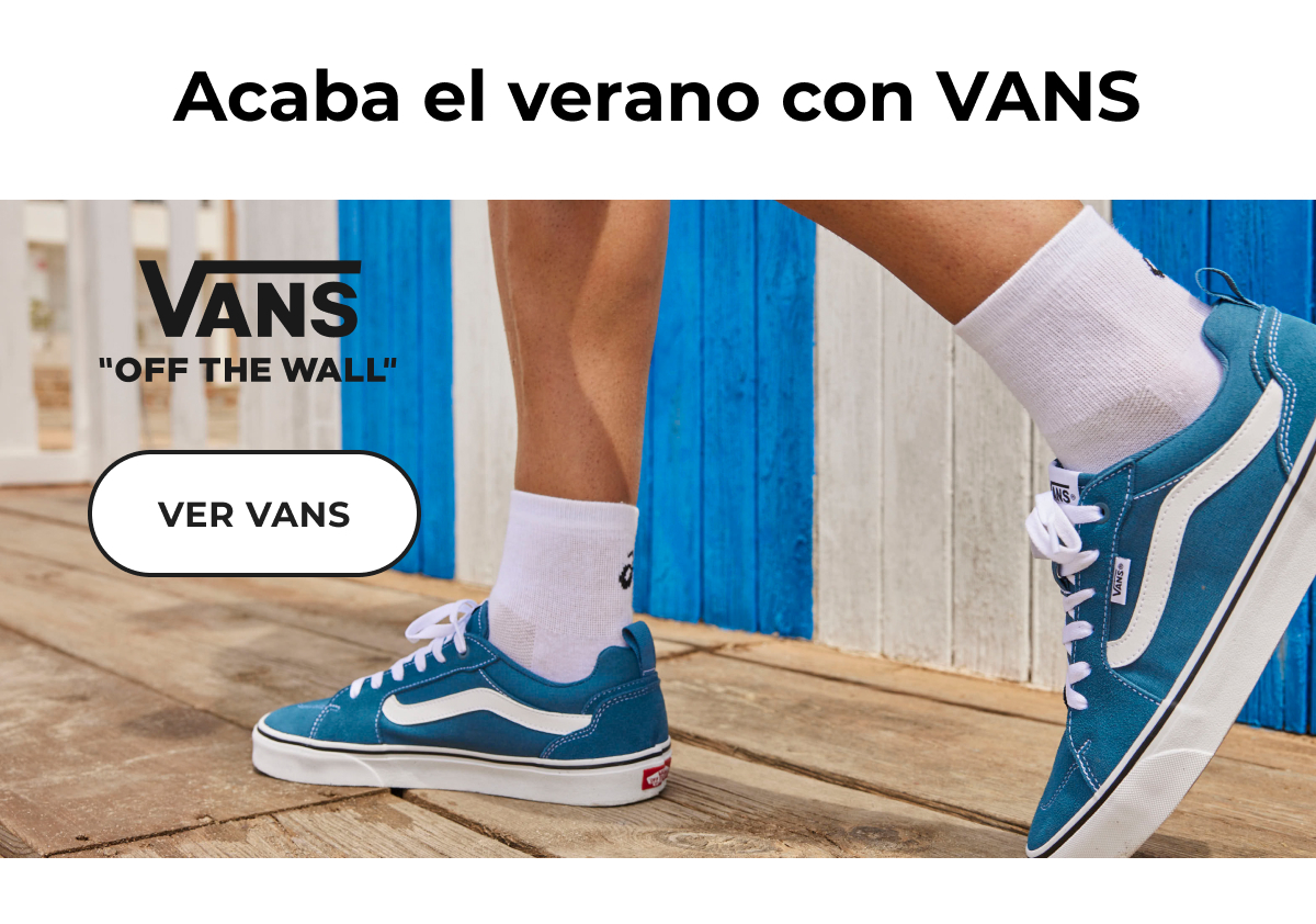 Acaba el verano con Vans