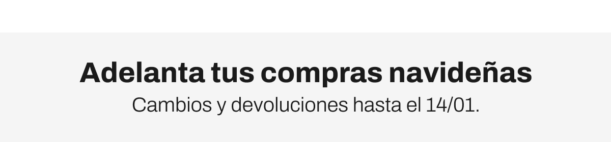 Cambios y devoluciones