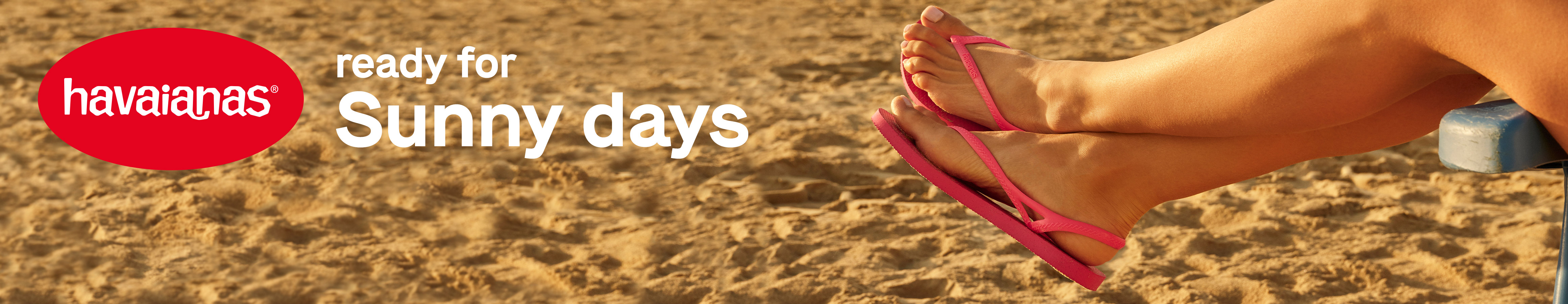 Chinelos da Havaianas de diferentes cores e modelos. Compra já as tuas Havaianas favoritas para este verão!