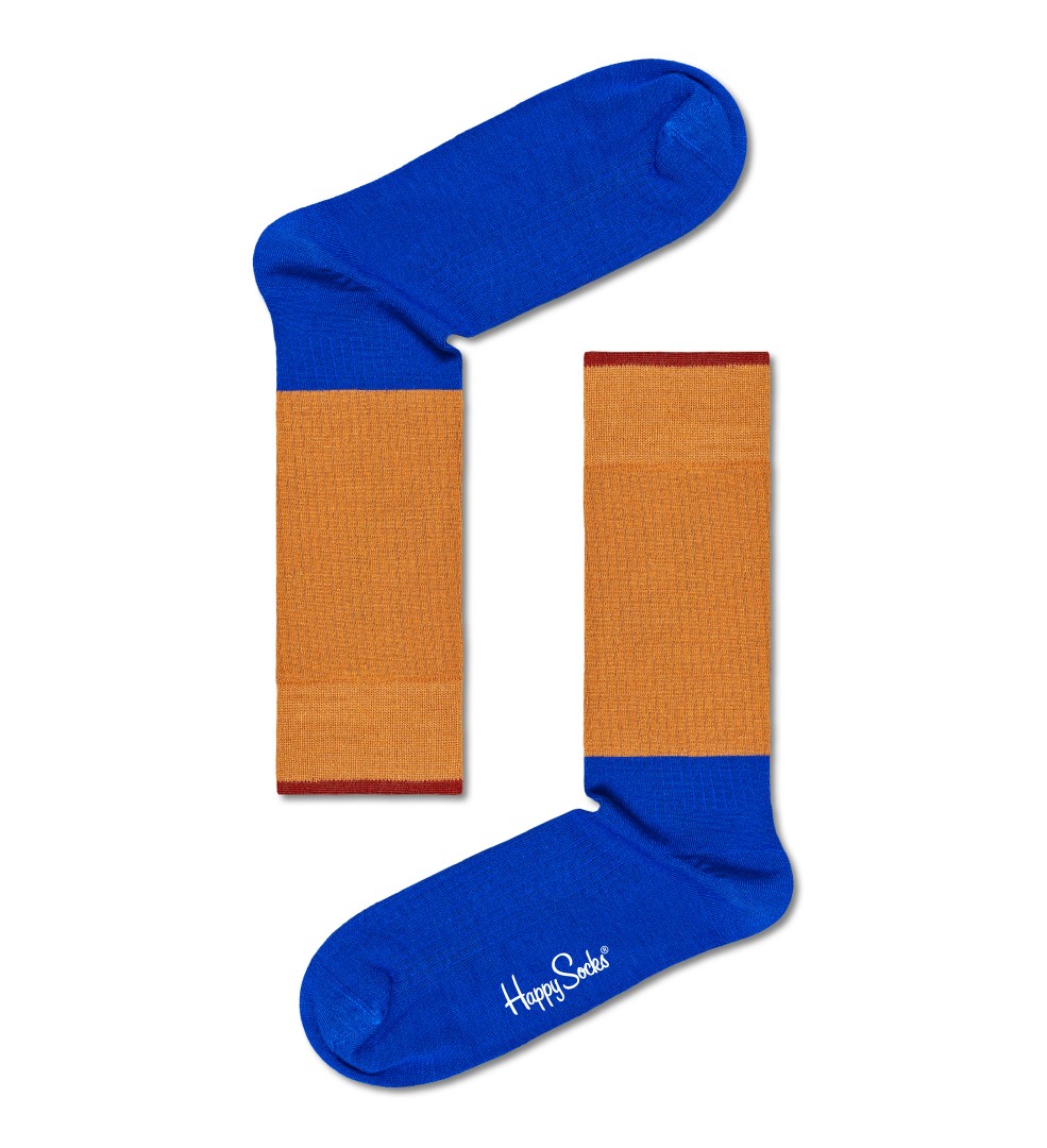 Pack 4 Pares De Calcetines Happy Socks Classics S Gift Set - azul-naranja - 