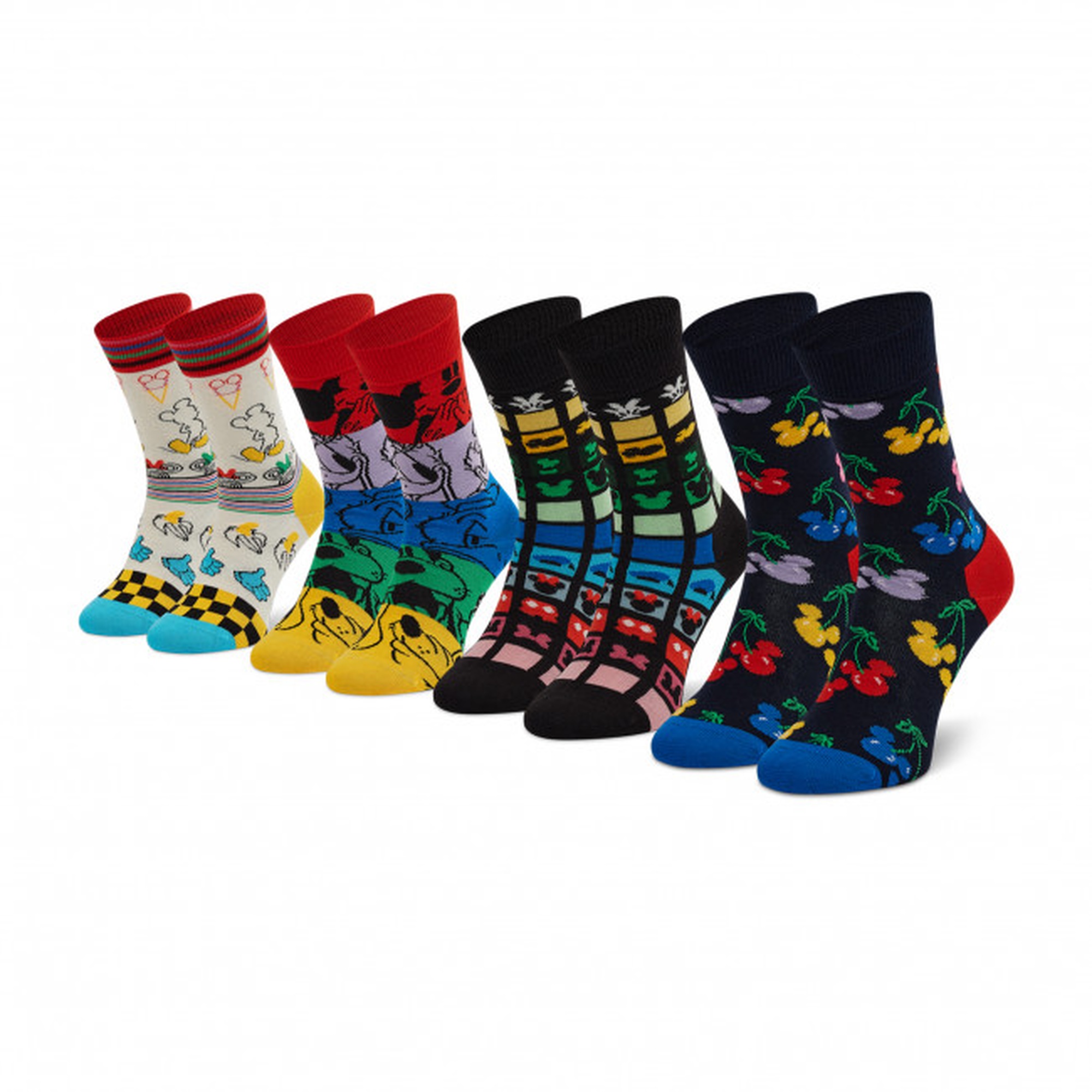 Pack 4 Pares De Meias Happy Socks Disney Gift Set - multicolor - 
