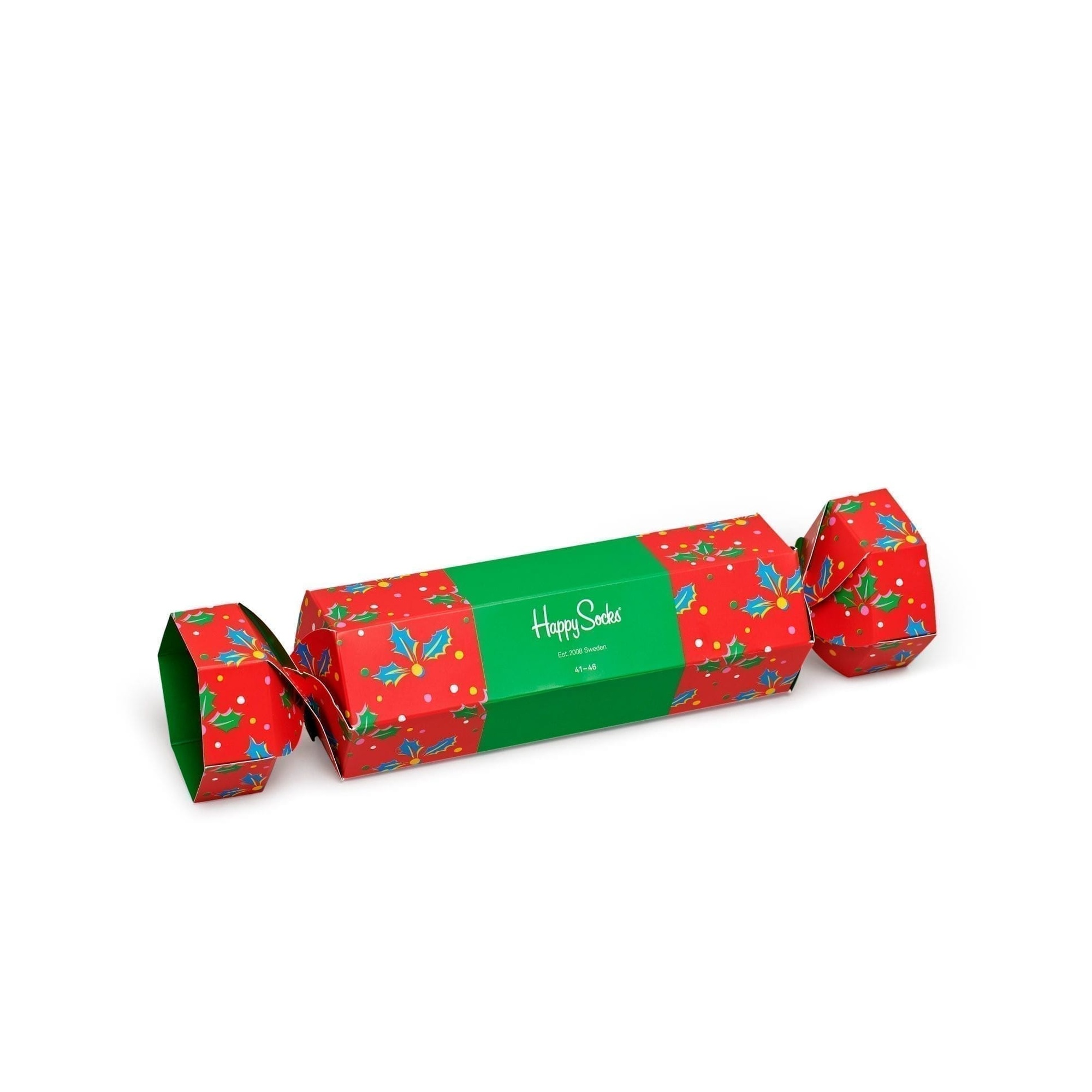 Par De Calcetines Happy Socks Christmas Cracker Holly Gift Box - multicolor - 